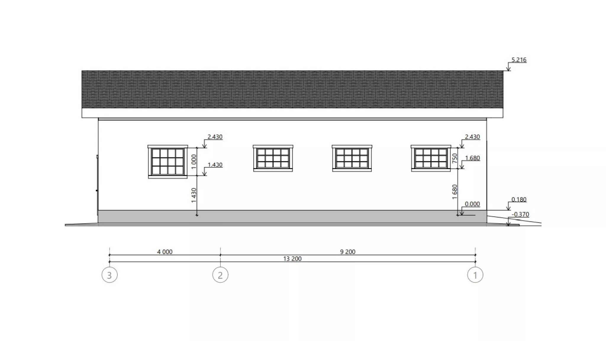 Купить проект гаража из газобетона 20ДЮ02.00 по цене 12990 руб.